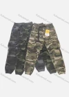 Wholesale Men's Casual Camouflage Multiple Pockets Elastic Waist Drawstring Cargo Pants 1896# - Liuhuamall