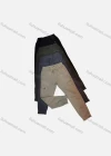 Wholesale Men's Casual Plain Patch Pocket Elastic Waist Drawstring Cargo Pants 2207# - Liuhuamall