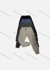 Wholesale Men's Casual Plain Multiple Pockets Zip Decor Elastic Waist Drawstring Cargo Pants 2211# - Liuhuamall