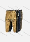 Wholesale Men's Casual Plain Splicing Camouflage Multiple Pockets Cargo Pants 9031# - Liuhuamall