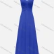 Wholesale Women's Glamorous Plain V Neck Backless Splicing Appliques Lace Pearl Decor Bridesmaid Dress K073# Blue Clothing Wholesale Market Liuhua