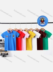 Wholesale Boy's Casual Label Short Sleeve Modal Cotton Polo Shirt, LIUHUA CLOTHING WHOLESALE