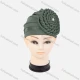 Wholesale Women's Plain Rhinestone Pearl Decro Twist Arabic Muslim Hijab Turban Cap 11# Clothing Wholesale Market Liuhua