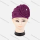 Wholesale Women's Plain Rhinestone Pearl Decro Twist Arabic Muslim Hijab Turban Cap 2# Clothing Wholesale Market Liuhua