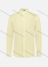Wholesale Men's Business Plain Long Sleeve Shirt - Liuhuamall