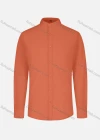 Wholesale Men's Business Plain Long Sleeve Shirt - Liuhuamall