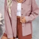 Wholesale Women's Casual Plain Button Down Patch Pocket Long Sleeve Overshirt AY02# 5# Clothing Wholesale Market Liuhua