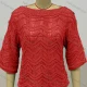 Wholesale Women's Casual Round Neck Knitted Hollow Out Buttons Wave Plain Cover Up 517# Clothing Wholesale Market Liuhua