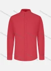 Wholesale Men's Business Plain Long Sleeve Shirt - Liuhuamall