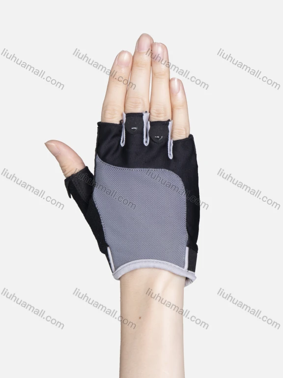 Wholesale Anti-slip Touch Screen Biker Cycling Fingerless Gloves