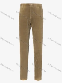 Wholesale Men's Casual Plain Straight Leg Ankle Length Corduroy Pants, LIUHUA CLOTHING WHOLESALE