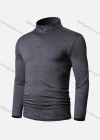 Wholesale Men's Sports Stand Collar Quarter Zip Long Sleeve Running Workout Pullover Sweatshirt X002# - Liuhuamall