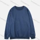 Wholesale Men's Autumn Oversized Plain Round Neck Long Sleeve Sweatshirt Blue Guangzhou Clothing Wholesale Market & Suppliers -LIUHUAMALL