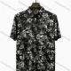 Wholesale 2026 Men's Slim Fit Floral Print Short Sleeve Shirt - In Stock Wholesale Casual Dress Shirt Black Clothing Wholesale Market Liuhua