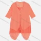 Wholesale Women's V Neck Plain Short Sleeve Asymmetrical Hem Zipper Cardigan SC212# Orange Red Clothing Wholesale Market Liuhua