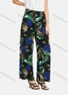 Wholesale Women's Summer Casual Plants Print Wide Leg Pant Without Cami - Liuhuamall