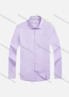 Wholesale Men's Formal Collared Long Sleeve Button Down Plain Shirts - Liuhuamall