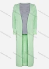 Wholesale Women's Casual Long Sleeve Dual Pockets Plain Cardigan - Liuhuamall
