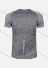 Wholesale Men's 180g Quick Dry Comfy Workout Allover Print Athletic T-Shirt 8806# - Liuhuamall