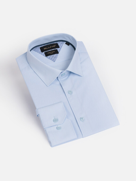 Men's Formal Long Sleeve Button Down Plain Dress Shirts, Clothing Wholesale Market -LIUHUA, All Categories