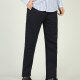 Men's Straight Leg Slant Pocket Suit Pants Black Clothing Wholesale Market -LIUHUA