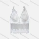 Wholesale Women's Plain Guipure Lace Spaghetti Strap Bra White Clothing Wholesale Market Liuhua
