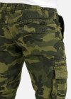Wholesale Men's Casual Camouflage Multiple Pockets Shirred Cargo Pants 1923# - Liuhuamall