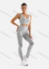 Wholesale Women's 2 Piece Workout Outfits Sports Bra Seamless Leggings Yoga Gym Activewear Set AB24# - Liuhuamall