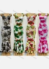 Wholesale Women's Milk Silk Tie Dye Sweetheart Slim Fit Mermaid Hem Sleeveless Maxi Dress 11259# - Liuhuamall