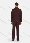 Wholesale Men's Formal Lapel Striped Pockets Blazer & Vest & Pant 3 Pieces Suit Sets - Liuhuamall