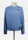 Wholesale Women's Casual Crew Neck Long Sleeve Elastic Cuff Drawstring Top - Liuhuamall