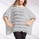 Wholesale Women's Casual Plain Loose FIt Half Sleeve See Through Pullover Cover Up Top 501# Clothing Wholesale Market Liuhua