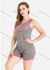 Wholesale Women's Summer Tank Top&Track Shorts Letter Print Set - Liuhuamall