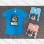 Wholesale Men's Casual 100% Cotton Letter Graphic Round Neck Short Sleeve Tee 54046# preview