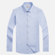 Men's Formal Allover Print Collared Long Sleeve Button Down Dress Shirts Light Blue Clothing Wholesale Market -LIUHUA