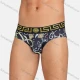 Wholesale Men's Basic 100%Cotton Anti-Chafing Breathable Antibiotic Moisture Wicking Briefs Black Clothing Wholesale Market Liuhua