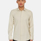 Men's Casual Plain Collared Long Sleeve Shirts 7289-3# Ivory Clothing Wholesale Market -LIUHUA