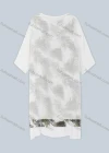 Wholesale Woman's Casual Round Neck Sleeveless Leaf Print Tank Dress With Cardigan Set   - Liuhuamall