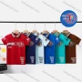 Wholesale Boy's Casual Letter Print Short Sleeve Modal Cotton Polo Shirt preview