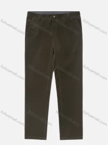 Wholesale Men's Casual Straight Leg Pockets Zipper Fly Plain Chino Pants, LIUHUA CLOTHING WHOLESALE