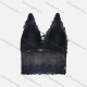 Wholesale Women's Plain Guipure Lace Spaghetti Strap Bra Black Clothing Wholesale Market Liuhua