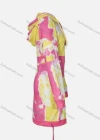Wholesale Women's Casual Tie Dye Long Sleeve Zipper Short Hoodie Dress - Liuhuamall