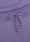 Wholesale Women's Long Sleeve Colorblock Drop Shoulder Hoodie 2 Piece Set - Liuhuamall