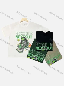 Wholesale Men's Casual Round Neck Short Sleeve Letter T-shirt, LIUHUA CLOTHING WHOLESALE