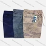 Wholesale Men's Casual 100%Cotton Camouflage Elastic Waist Drawstring Cargo Shorts preview
