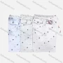 Wholesale Men's Casual 100%Cotton Allover Print Pin Dot Drawstring Shorts preview