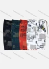 Wholesale Men's Casual 100%Cotton Allover Print Drawstring Shorts - Liuhuamall