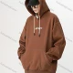 Wholesale Men's Casual Letter Long Sleeve Kangaroo Pocket Thermal Drawstring Hoodie Custom Color Guangzhou Clothing Wholesale Market & Suppliers -LIUHUAMALL