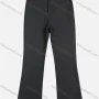 Wholesale Women's Casual Plain Button Closure High Waist Slim Fit Flared Pants preview