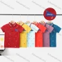 Wholesale Boy's Casual Allover Print Short Sleeve Modal Cotton Polo Shirt preview